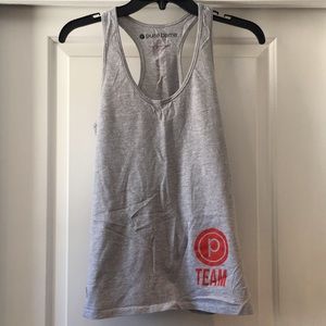 Gray Pure Barre tank